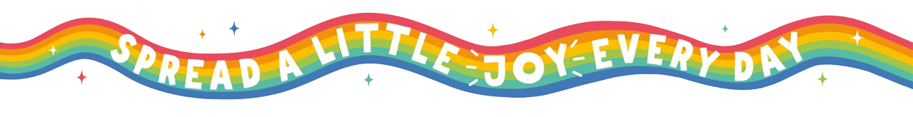 Paperchase Joy Rainbow